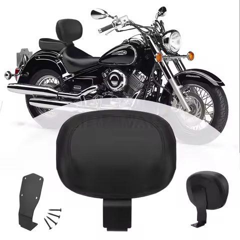 Motorcycle Front Driver Rider Backres For Yamaha V-Star 650 XVS 400 650 1998-2017 Motorcycle Front D