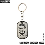 GANTUNGAN Don Bosco key chain / Don Bosco accessories / Stainless steel monel key chain / Don Bosco 
