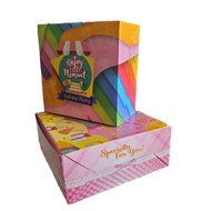 5 pcs COLOURFUL RANDOM DESIGN CAKE BOX / KOTAK KEK / 12"x12"x5" / 11"x11"x5"/ 10.5"x10.5"x4.5"