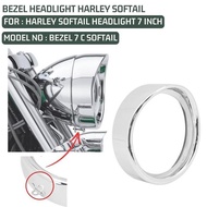 Bezel Headlight 7 Inch Harley Softail Bezel 7 C Softail New