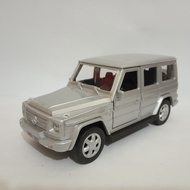Diecast Mercedes-benz G Clas silver miniature 36 scale welly car price