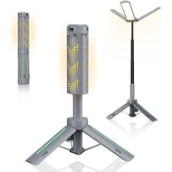 Rechargeable 8000mAh Camping and Work Light with Adjustable Stand 3.4 ft, 3000 Lumen Cordless Work L