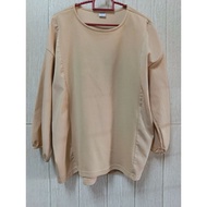 [PRELOVED] Brands Outlet Blouse Cream Beige Size L