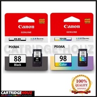 CANON PG-88 PG 88 PG88 BLACK CL-98 CL 98 CL98 COLOR INK CARTRIDGE