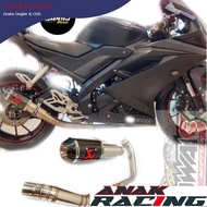 Akrapovic exhaust Yamaha R15 V3 v4 New YZF-R15 1 set exhaust