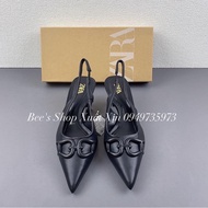 [Bee's Shop] Zara Shoes With Pointed Toe Pointed Toe Full box tag logo