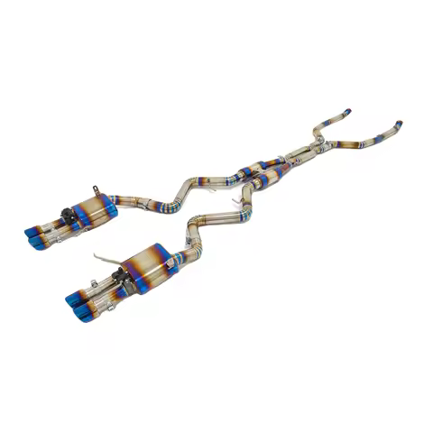High Quality CSZ E92 M3 Titanium Exhaust For BMW E92 M3 E93 4.0L Valvetronic Muffler With Remote Con