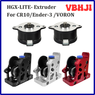 VBHJI Dual Gear Extruder HGX-LITE-Extruder Hardened Steel Reduction Gear High Speed Motor 3D Printer