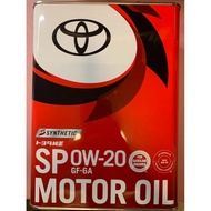 Toyota Engine Oil 0w-20 / 5w-30 (New GF-6A, API SP grade)