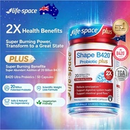 Life-Space Shape B420 Probiotics 50 Capsules Gut Care Digestive Health Weight Support Natural Detox 