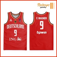 ஐ ♞,♘,♙THL X EuroBasket Germany Fiba Basketball jersey  2022 Full Sublimation Jersey Basketball
