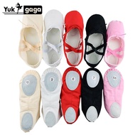 A02d2 Ballet Slippers For Girls Classic Split-Sole Canvas Dance Gymnastics Baby Yoga Shoes Kids Dance Shoe Women Ballerina