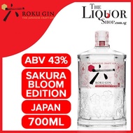 Suntory Roku Gin Sakura Bloom Edition ABV 43% 700ml