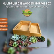 Wooden box 15x7x6 cm wooden tray box Wooden tray storage - 15 cm, 7 cm