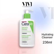 CeraVe Hydrating Cleanser 236ml ,Facial Moisturizing Non-Foaming Cleanser