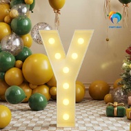91.5cm Giant Letter LED Light A-Z Balloon Filling Box Giant Birthday Character Light Letter Large Ca