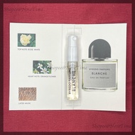 [ Ready Stock ]  MINI PERFUME 💗 Byredo Blanche, 2009  2ML