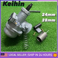 KEIHIN Wave125 Carburetor Racing Copper Slide 24mm 28mm EX5 Dream WAVE 125 S WAVE125S WAVE125X Wave 