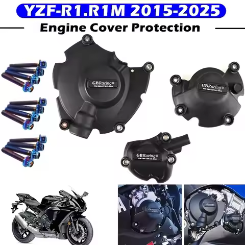 Motorcycles Engine Cover Protection For GB Racing For R1 R1M R1S 2015 16 17 18 19 2020 2021 2022 202