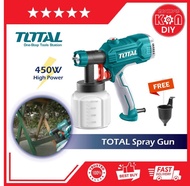 TOTAL TT3506 ELECTRIC SPRAY GUN | Total 450W Corded Spray Gun TT3506 | Paint Sprayer | Industrial Use