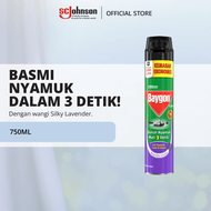 Baygon Aerosol Silky Lavender 750ml