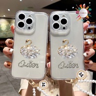GC135 SOFTCASE SILICON 3D GOOSE QUEEN MODELBENING FOR OPPO A1K A3S A3 A5 A5S A7 A8 A9 A15 A16 A17 A1