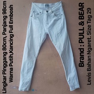 CELANA PANJANG JEANS PRIA/WANITA BRAND PULL AND BE4R THRIFTING/PRELOVED.