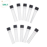 UM.T 10pcs Hall element 49E OH49E SS49E linear Sensor Hall sensor