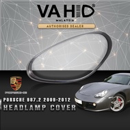 Porsche 987.2 2009 2010 2011 2012 front headlamp headlight head lamp light lens cover len bodykit bo