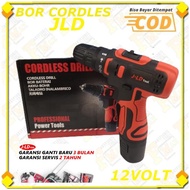 Termurah JLD Bor baterai 12 Volt Bor Tangan J12S Bor Cordless 1