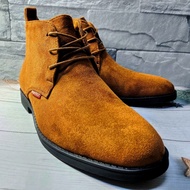 BR/CF 39-45 EUR MEN'S HIGH VELVET LEATHER SHOES