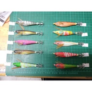 ,, Big Bite Horizontal Shrimp, Round Belly With Ring Beads, Transparent Squid Favorite