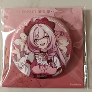 2Pcs/Pack Game  Elysia 58mm Badge and Acrylic Figure Stand Model Tabletop Toys Valentine's Day Gift