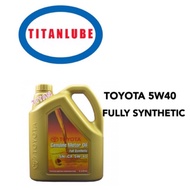 TOYOTA 5W40 FULLY SYNTHETIC ENGINE OIL