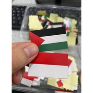10 pcs Palestinian flag cheek stickers & Indonesian flags | Indonesian Flag Cheek Stickers | Indones