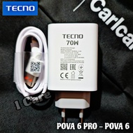 TECNO 70W POVA 6 Pro, POVA 6 Charger. Genuine Original 100% Official Tecno