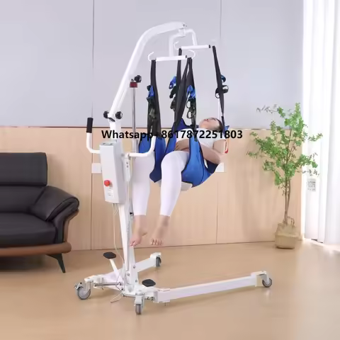 Devices Sling Machine Hoist Elderly Disabled Patient Standing Raising Lifting Electric Patient Lift 