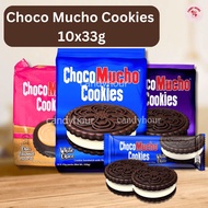 [HALAL] Choco Mucho Cookies 10 × 33g White Choc / Double Choco / Choco Caramel Soft & Crunchy