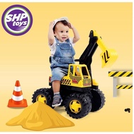 SBS 712 - Children's Toy Car - Sitting Backhoe Car