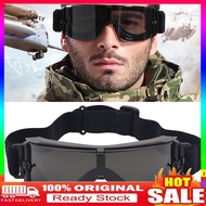 【BBQparty.HMJ】Outdoor Airsoft Paintball Windproof Protection Goggles Anti-UV Glasses Eyewear