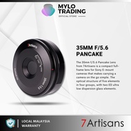 ( MY ) 7artisans Photoelectric 35mm f/5.6 Pancake Lens for Sony E Nikon Z