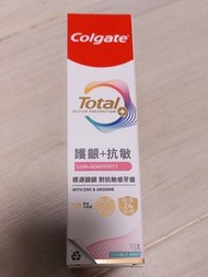 高露潔 Colgate Total 全效專業護齦抗敏牙膏 雙重薄荷