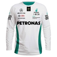 3D printed long sleeved oversized T-shirt with icons for heavy-duty trucks, motorcycles, and horse o