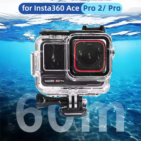 Waterproof Housing for Insta360 Ace Pro 2 & Ace Pro - Diving Case Protector Lightweight Design for 6