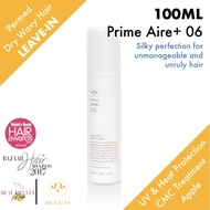 Mucota PRIME Aire+ 06 Veil for Wave 100g - For Dry Permed Wavy Hair • Leave In Treatment • UV & Heat