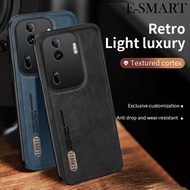 For OPPO Reno 11 Pro 11F Case Genuine Leather Frosted Anti Drop Adsorb for Oppo Reno 11F 11 Pro Phone Casing