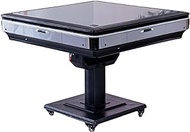QX Automatic Mahjong Table/Ultra Slim Foldable (Elevator) / The Ascent Slim 2022 - Grey Basic Set+TOP,[Black + White]