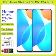 Original For Honor X6a X6b X6c LCD With Frame DIsplay Touch Screen Digitizer Assembly