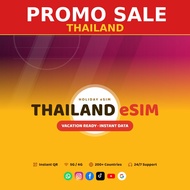 [PROMO] Thailand Travel eSIM 50GB Data | Big Sale | Instant QR | 4G/5G