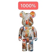 [🇸🇬Sale]  BE@RBRICK x Andy Warhol Basquiat #4 1000% bearbrick